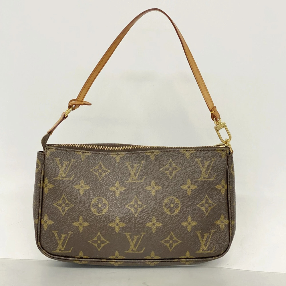 LOUIS VUITTON Brown Monogram Pochette Pouch - Picture 7 of 7